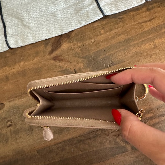 Prada Saffiano Leather Keychain Wallet - Picture 5 of 7